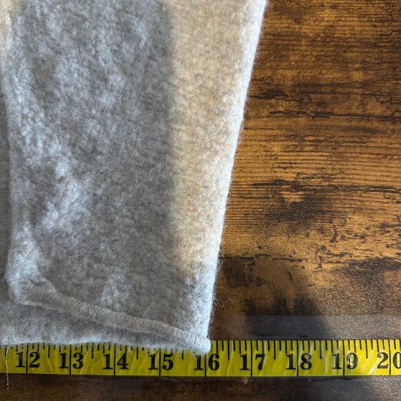 Mer Sea Open Cardigan Shrug Small Crop Medium Beige Wool Alpaca Quiet Luxury EUC - Picture 6 of 8
